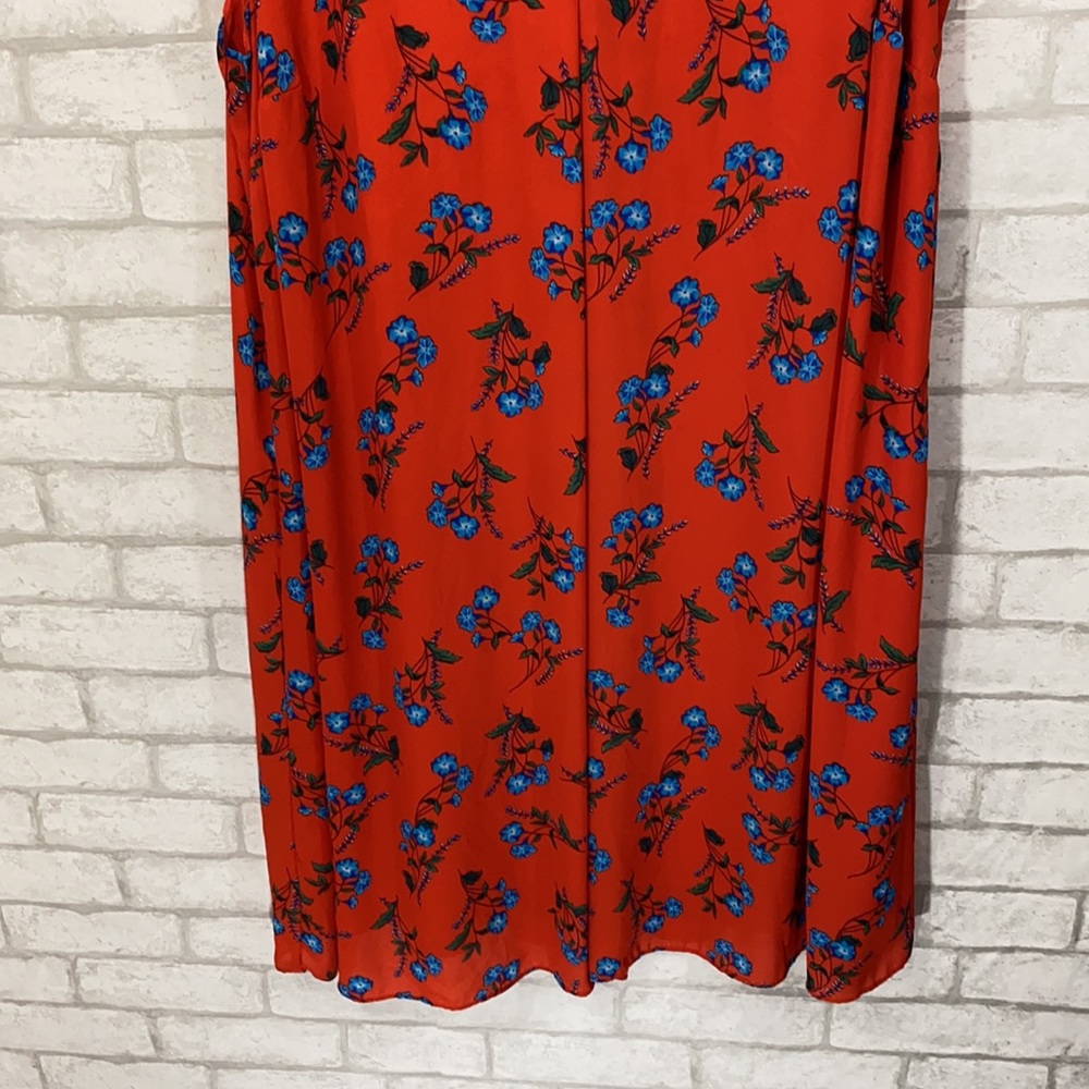 Vince Camuto tropical inverted pleat shift dress - Picture 5 of 12